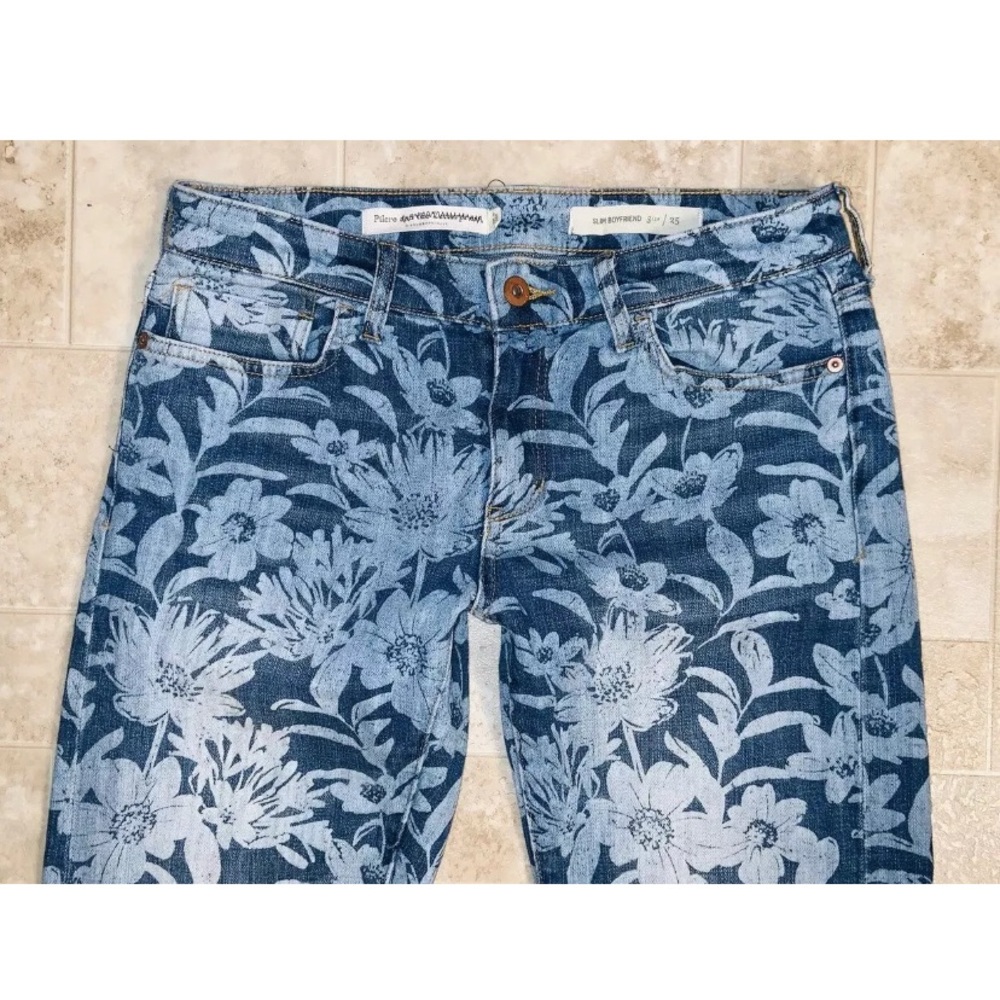 Pilcro and the letterpress boyfriend jeans Sz 25